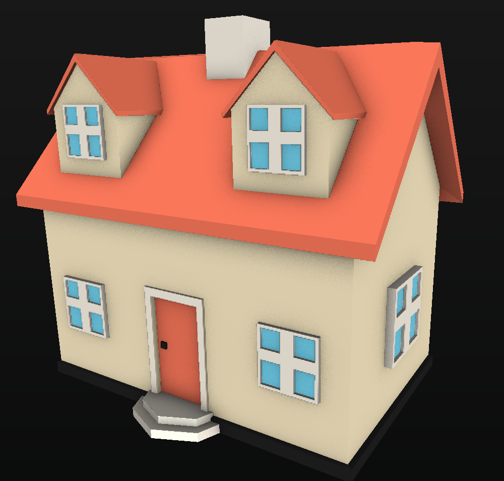 Houses Pack Low Poly v0.1 | OpenGameArt.org